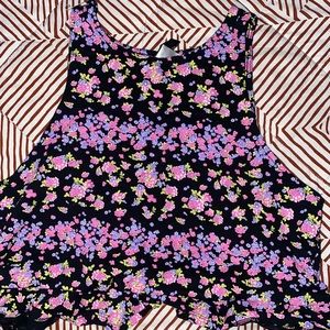 Floral crop top